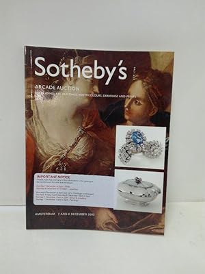 Sotheby's Arcade Auction Silver, Jewellery, Paintings, Watercolours, Drawings and Prints Amsterda...
