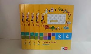 Colour Land - My Words 3. und 4. Schuljahr. Ausgabe für Baden-Württemberg (5 Vokabelhefte im Paket)