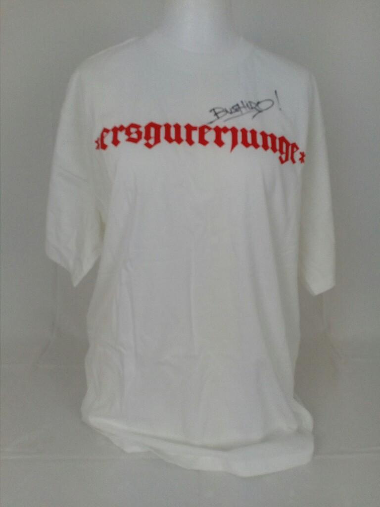 Original handsigniertes T Shirt Gr XL des bekanntesten Bushido und ERSGUTERJUNGE