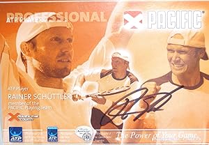 Autogrammkarte handsigniert des deutschen Tennis Spielers und Olympiasiegers in Barcelona 2004