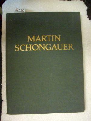 Die Zeichnungen Martin Schongauers Mit dem Katalog der Zeichnungen, der verschollenen Arbeiten, u...