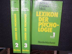 Lexikon der Psychologie. 3 Bände komplett !!!! 1. Band: A bis Gyrus, 2. Band: H bis Psychodiagnos...