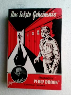Inspektor Percy Brook: Das letze Geheimnis Erstausgabe !!!!