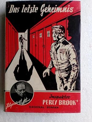 Inspektor Percy Brook: Das letzte Geheimnis Erstausgabe !!!