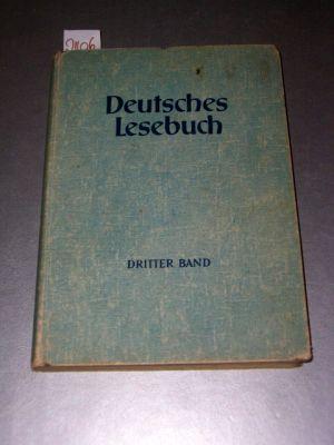 Deutsches Lesebuch. 3. Band