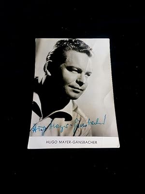 handsignierte Foto-Autogrammkarte; original handsigned autograph card. Famous eastern german oper...