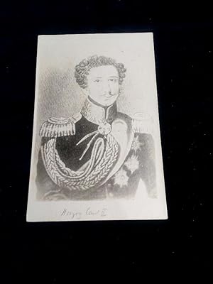 Originales Foto Karte handsigniert von dem Herzog zu BRAUNSCHWEIG und LÜNEBURG KARL II. (CARL II....