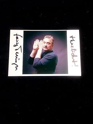 signiertes Foto; original handsigned photo. Austrian actor. Österreichischer Film und Fernseh Sch...