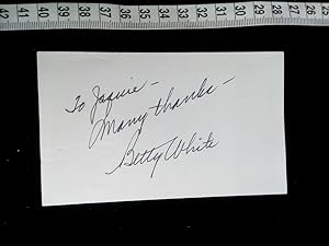 Original Autograph on paper original Autogramm auf Zettel