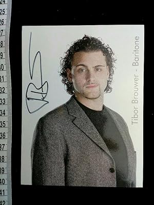 handsignierte Autogrammkarte. original hand signed autograph card with picture of the famous germ...