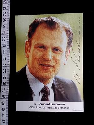 Handsignierte Autogrammkarte. original hand signed autograph card with picture of the famous germ...