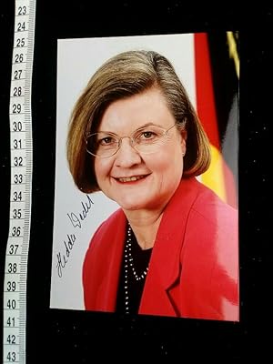 handsigniertes Foto. autographed original photo of the famous german politician.