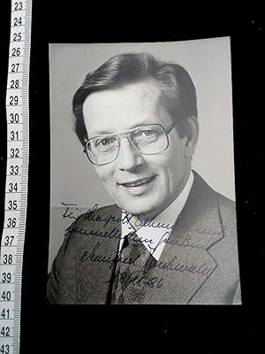 Original Foto handsigniert. original hand signed autograph card with picture of the chairman of t...