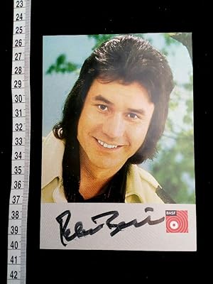 handsignierte Autogrammkarte. original hand signed autograph card with picture of the famous germ...