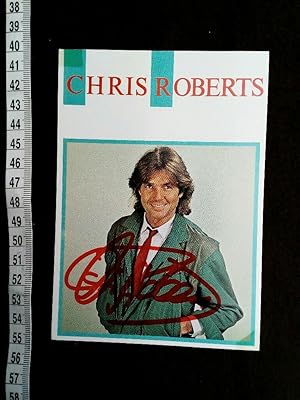 Autogrammkarte mit eigenhändiger Unterschrift. original hand signed autograph card with picture. ...