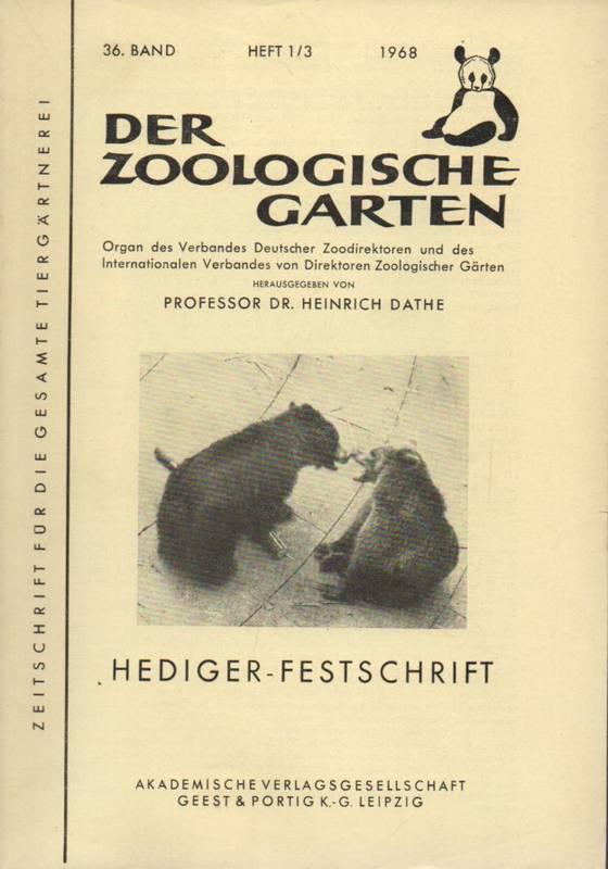 der zoologische garten zeitschrift ZVAB