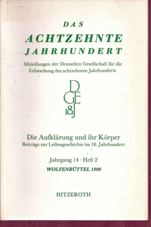 Das Achtzehnte Jahrhundert - Zelle,Carsten