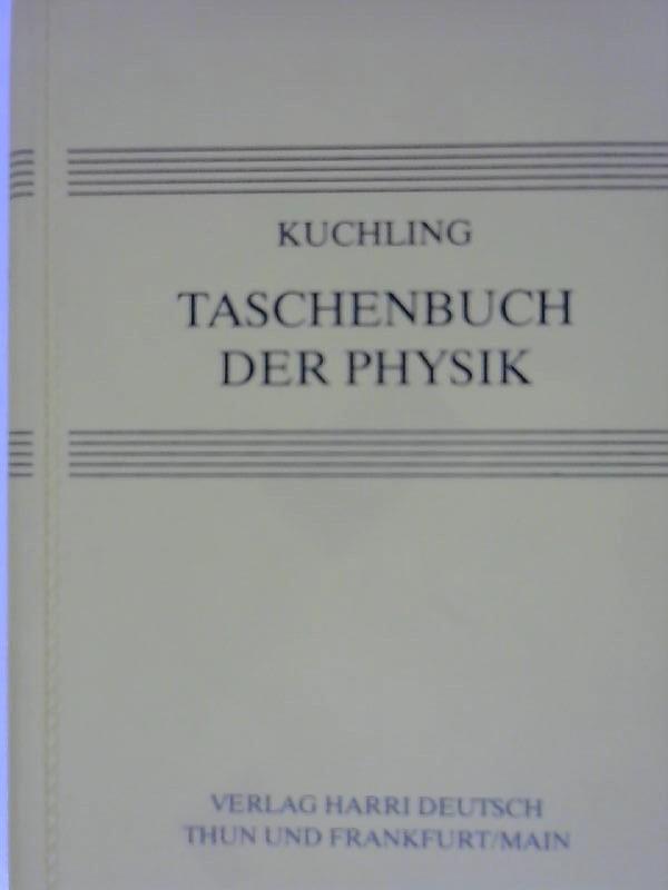 Taschenbuch der Physik. 5. Auflage.