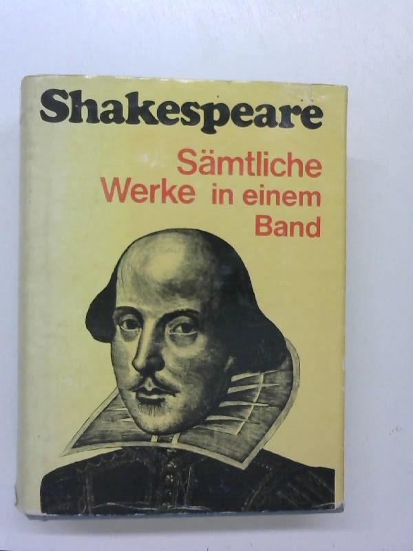 saemtliche werke william von shakespeare - ZVAB