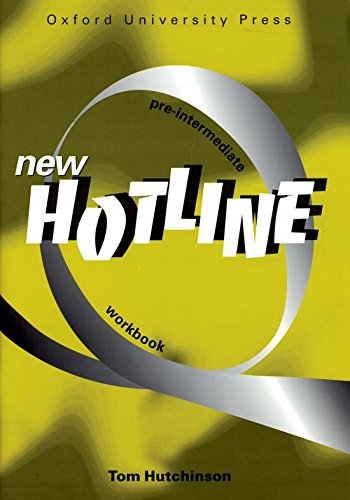 New Hotline Pre-intermediate, Workbook - Tom, Hutchinson