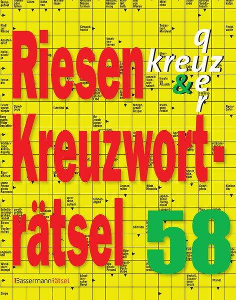 Riesen-Kreuzworträtsel 58 - Krüger, Eberhard