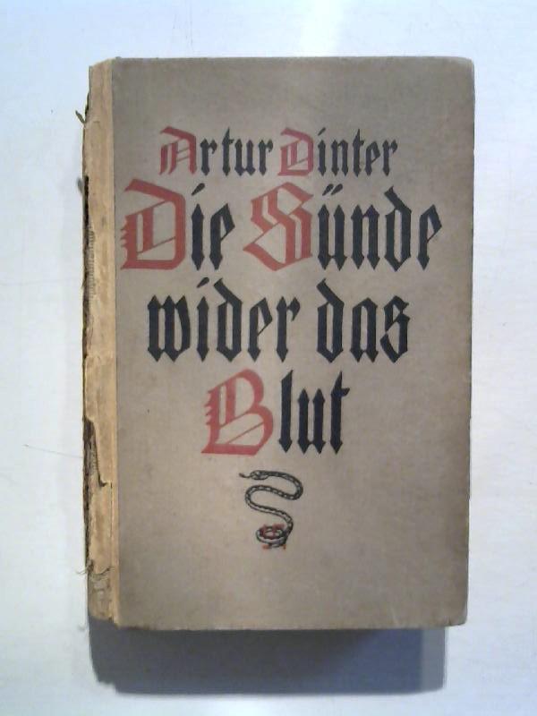 die suende wider das von artur dinter - ZVAB