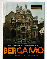 Stadtführer für Touristen der Stadt Bergamo