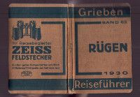 Reiseführer Griegen Band 65 Rügen 1930