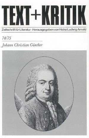 Johann Christian Günther Text + Kritik ; 74/75