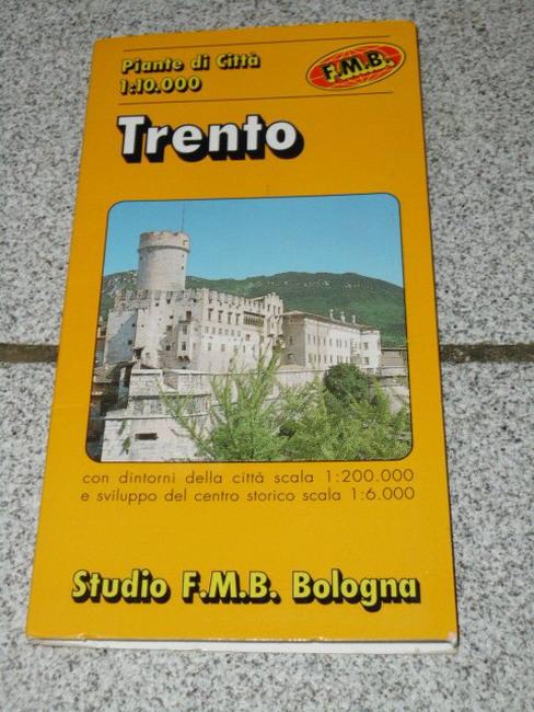 Trento. Pianta della città 1:10.000