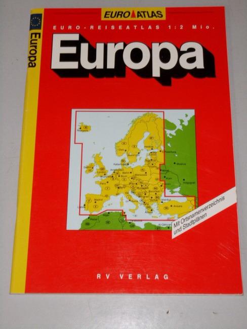 RV Euro-Reiseatlas 1:2 000 000 Europa