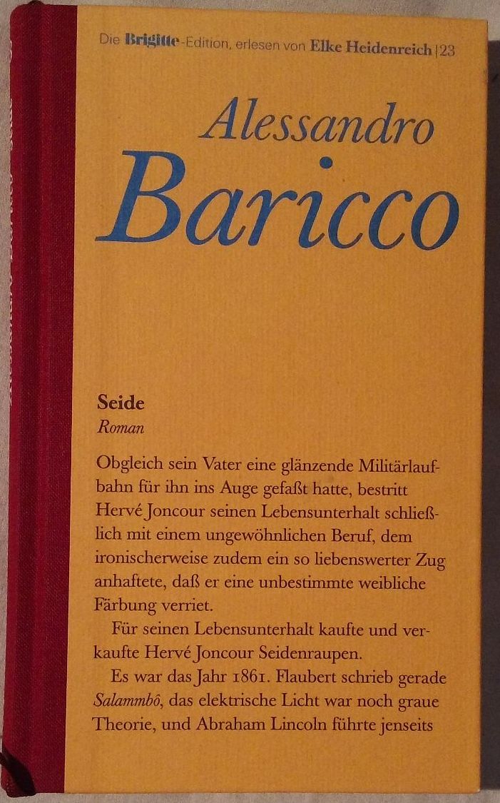 Seide - Aus dem Italienischen von Karin Krieger