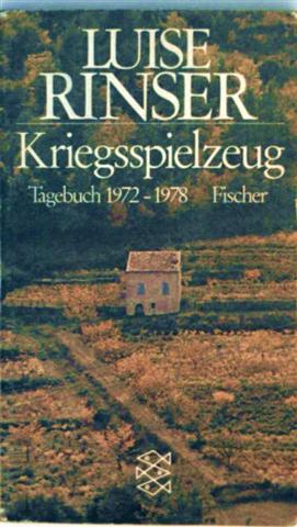 Kriegsspielzeug : Tagebuch 1972 - 1978.