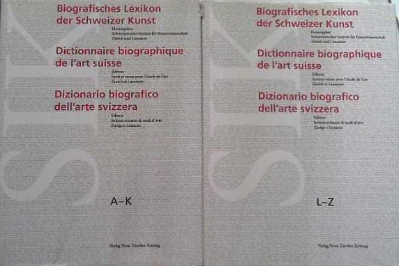 Biografisches Lexikon der Schweizer Kunst, 2 Bde. m. CD-ROM - Dictionnaire biographique de l' art suisse, 2 Bde. m. CD-RO