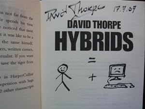 Hybrids +++ signed, dated, numbered and doodled first printing +++,