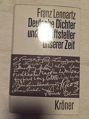 Deutsche Dichter und Schriftsteller unserer Zeit.