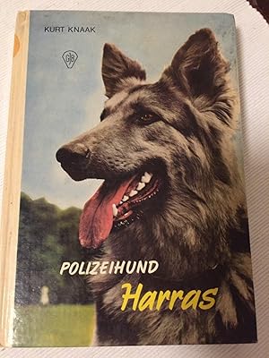 Polizeihund Harras.