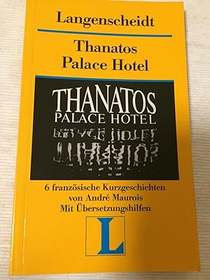 Langenscheidt-Lektüre / Thanatos Palace Hotel.