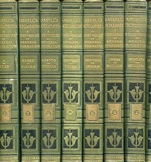 Cassell s Encyclopaedia: A Storehouse of General Information - complete in 8 Volumes (with Colour...