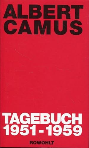 Tagebuch März 1951 - Dezember 1959.