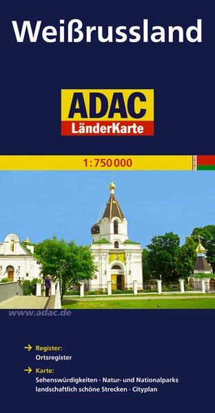 ADAC Länderkarte Weißrussland 1:750.000 (ADAC Länderkarten)