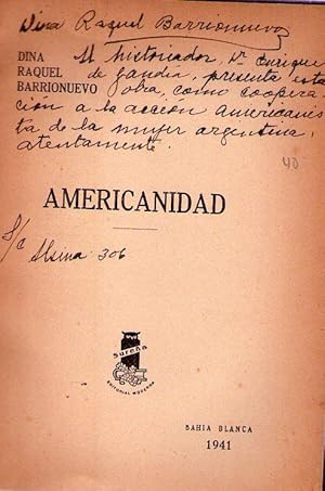 AMERICANIDAD [Firmado / Signed]