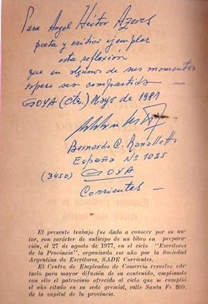 CONCEPTO DE LITERATURA REGIONAL. Esquema provisorio de un estudio más amplio [Firmado / Signed]