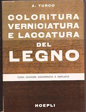 Coloritura, verniciatura e laccatura del legno