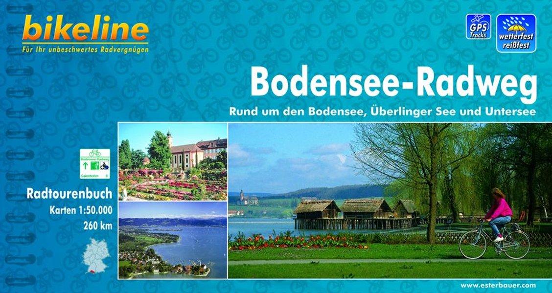 Bodensee - Radweg Bodensee - Überlinger See&Untersee GPS wp: rund um den Bodensee, Überlinger See und Untersee (Bikeline Radtourenbuch)