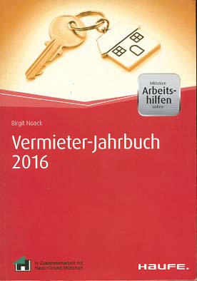 Vermieter-Jahrbuch 2016 - inkl. Arbeitshilfen online