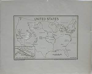 SHERLOCK HOLMES MAP OF THE UNITED STATES