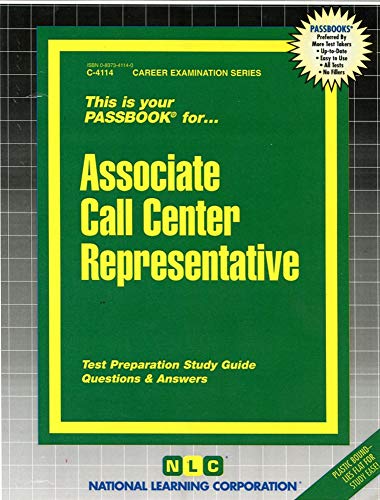 Associate Call Center Representative(Passbooks) (Career Examination Series) - National Learning Corporation