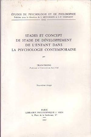 Stades Et Concept De Stade De Développement De L'enfant Dans La Psychologie Contemporaine