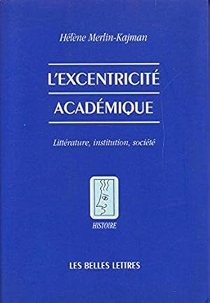 L'EXCENTRICITE ACADEMIQUE